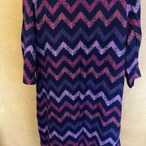 Chevron Patterned Dress